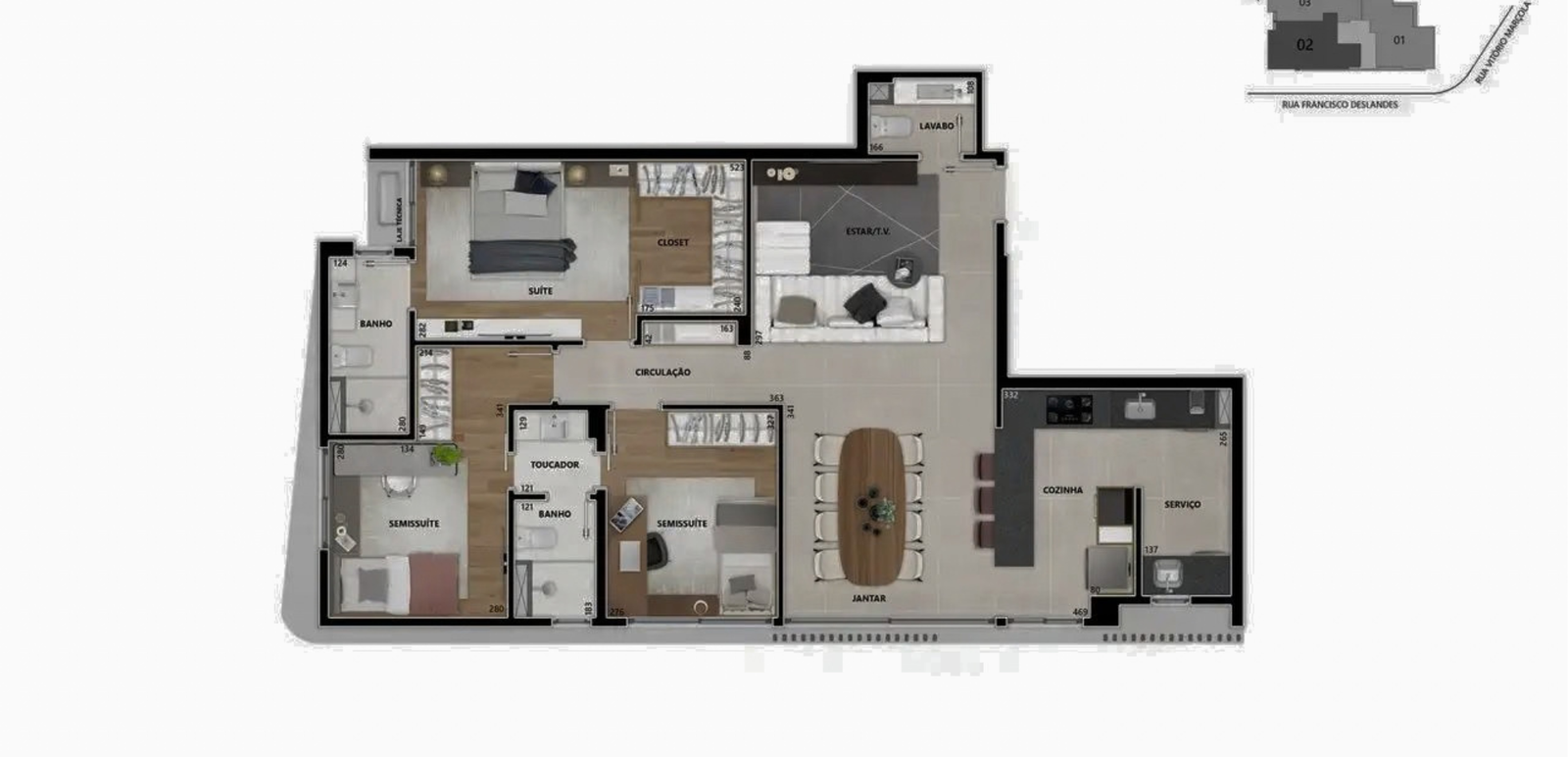 Apartamento 2 e 3 Quartos no Anchieta Atmosfera Modern Residences - Revenda Imóveis MG - 22