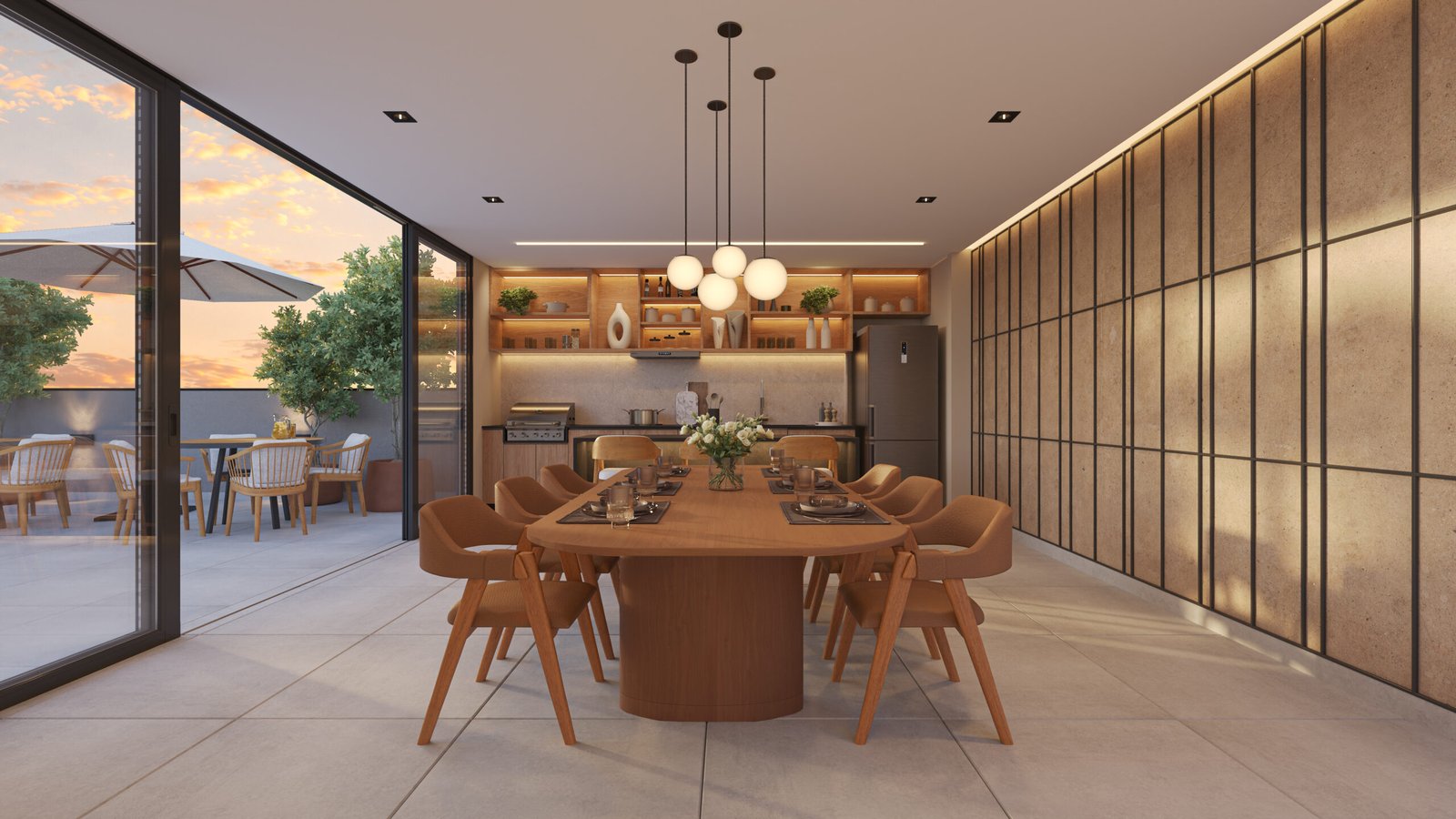 Apartamentos 2 quartos no Nova Suíça, BH Quasar Residence _QSR_5-GOURMET INTERNO_R00_FINAL