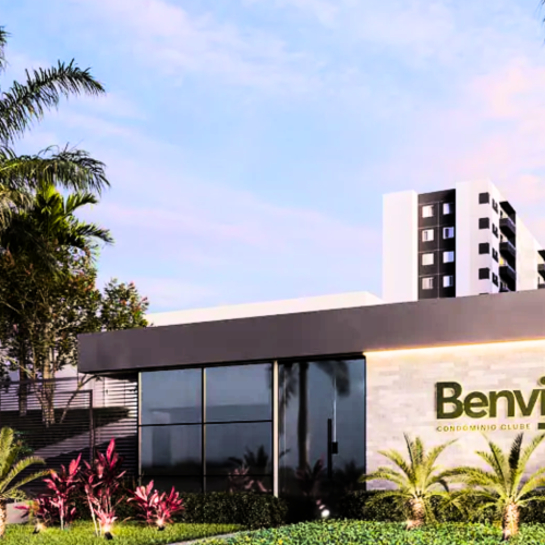 2 e 3 quartos –  BenVindo Condomínio Clube – Jaraguá